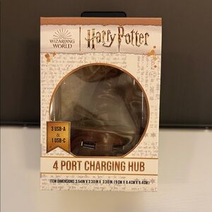 👠 3 for $ 30👠 Harry Potter 4-Port Charging Hub 👠 3 for $ 30👠